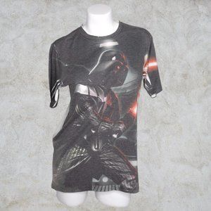 Star Wars Darth Vader Fifth Sun Faded Style Bright Lightsaber Medium T-Shirt